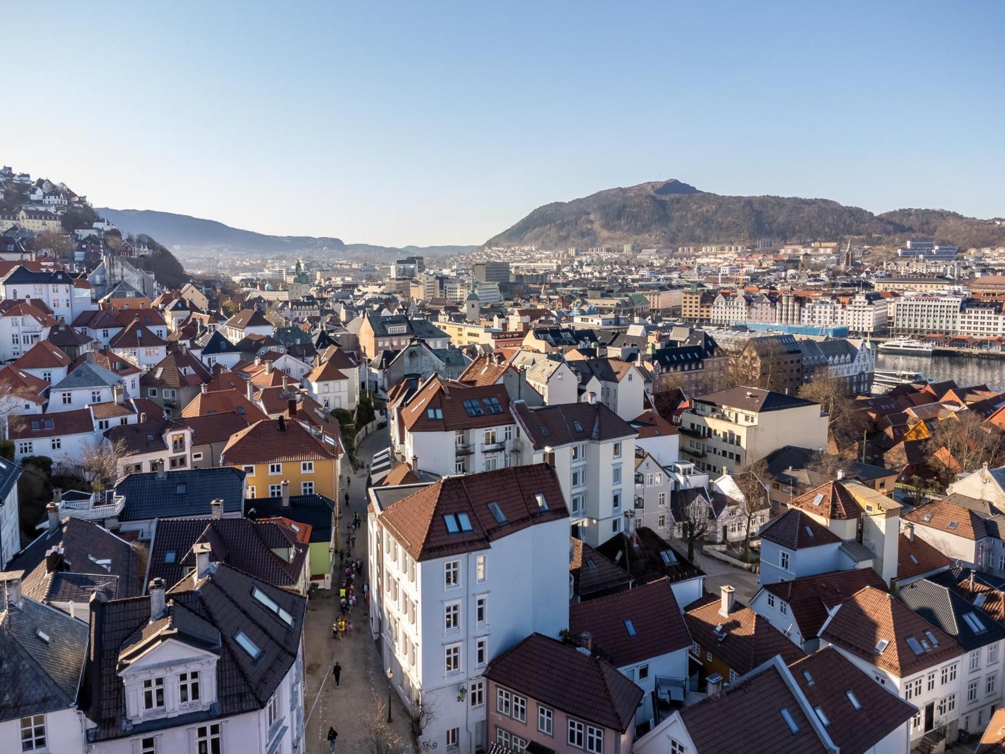 Bryggen // Floyen Apartments Bergen Exterior photo